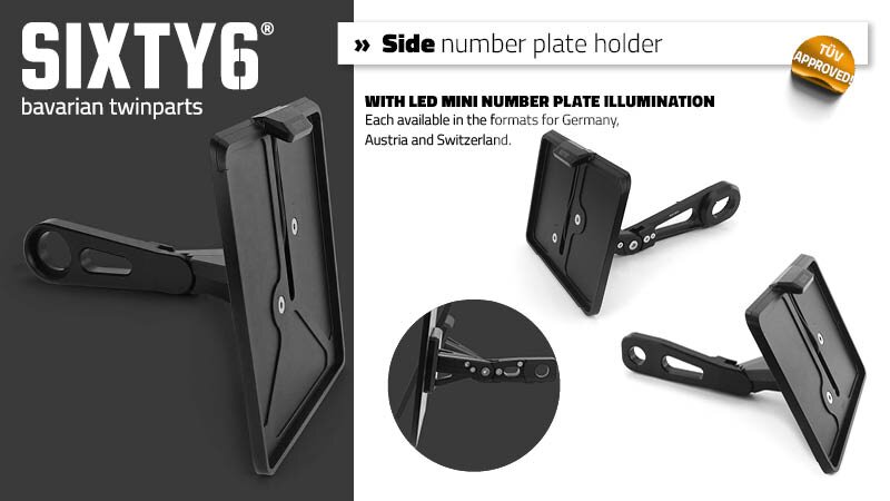 Sixty6 Number Plate holder