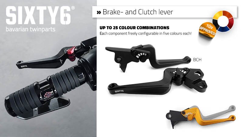 Sixty6 Brake and clutch lever