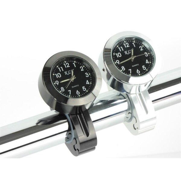 Handlebar Clock 1&quot; Handlebar for Harley Davidson Softail Custom 88 FXSTC 2000-2003