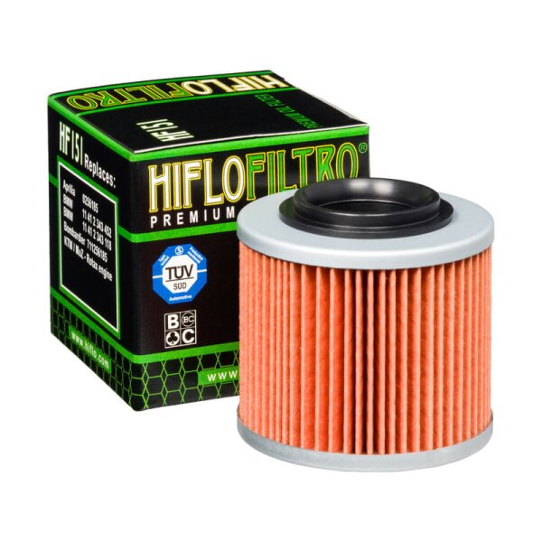 Oilfilter HIFLO HF151 for Aprilia Pegaso 650 GA 1994