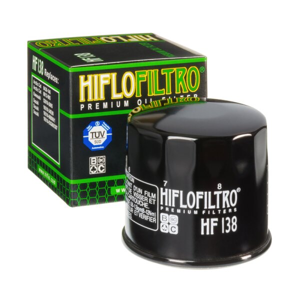 Oilfilter HIFLO HF138 for Suzuki DL 650 XT AUE V-Strom WC71 ABS 2023