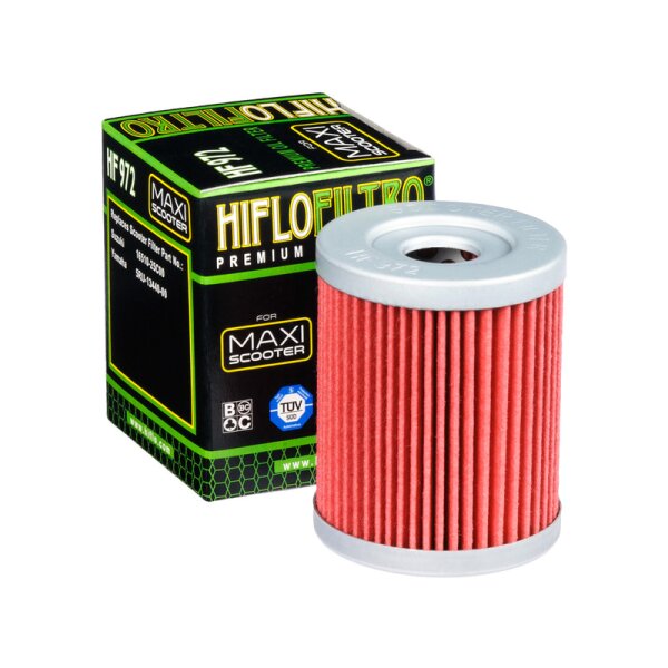 Oilfilter Hiflo HF972 for Yamaha YP 400 RA X Max SH07 2014-2016