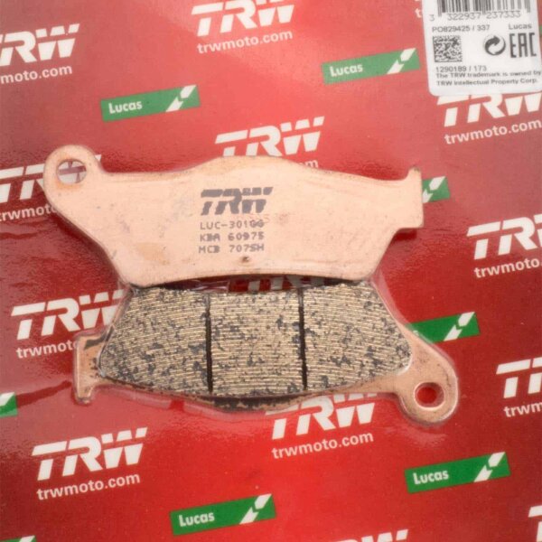 Rear Brake Pads Lucas TRW Sinter MCB707SH for BMW S 1000 XR K69 2023