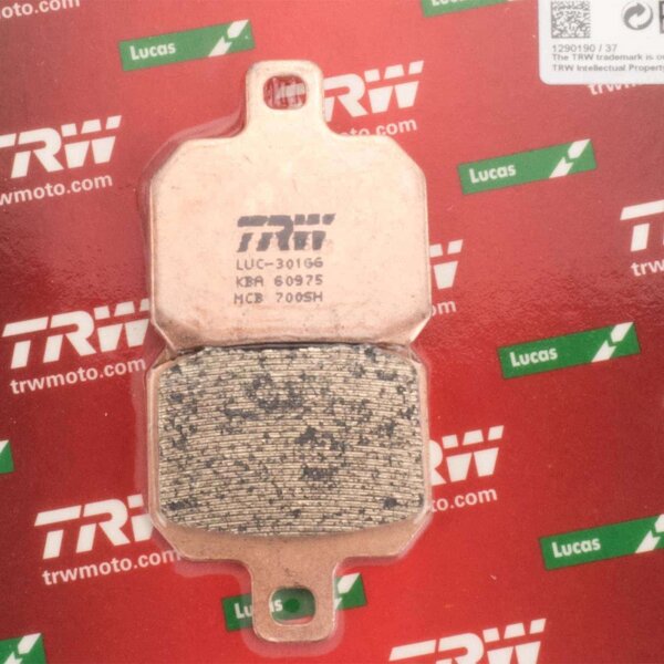 Rear Brake Pads Lucas TRW Sinter MCB700SH for Aprilia SL 1000 Falco ZD4PA 2004