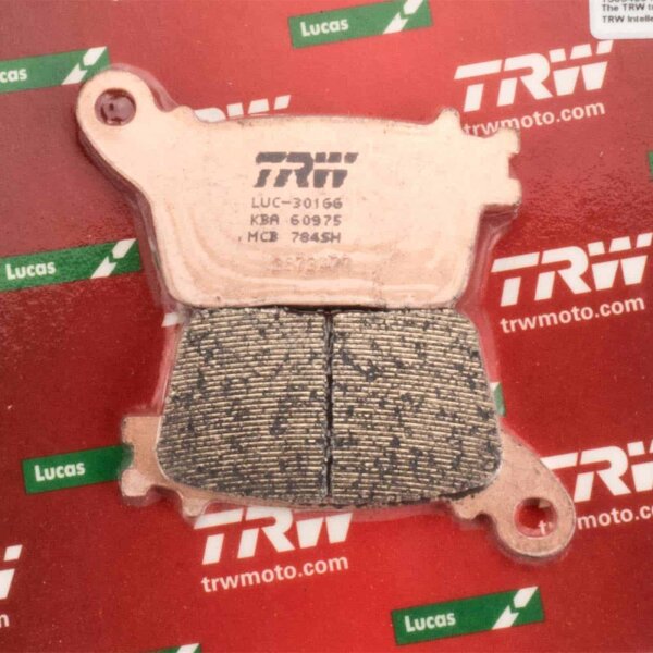 Rear Brake Pads Lucas TRW Sinter MC784SH for Honda CBR 1000 RR ABS SC59 2012