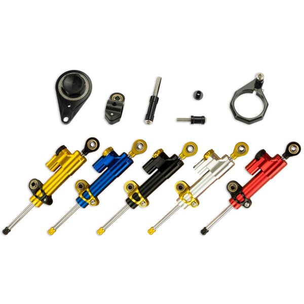 Steering Damper with Mounting Kit for Kawasaki Z 1000 E ABS ZRT00D 2010