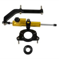 Steering Damper with Mounting Kit gold