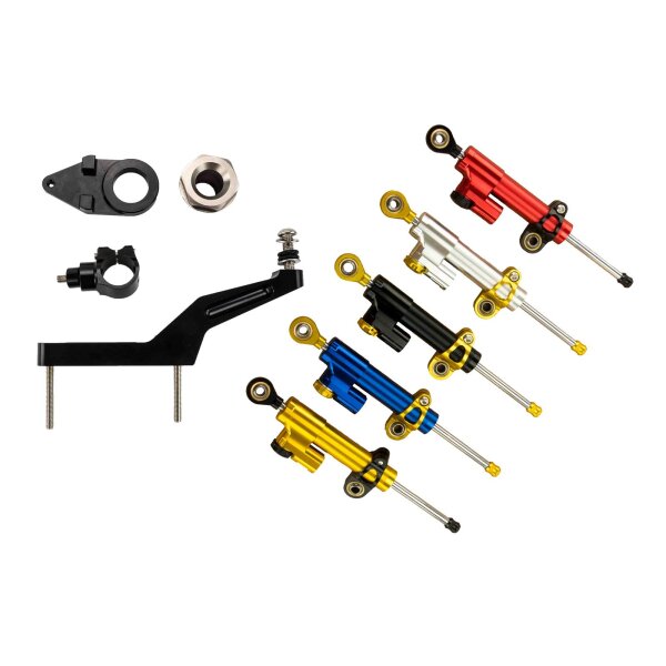 Steering Damper with Mounting Kit for Kawasaki ZX-6R 600 R Ninja ZX600R 2015