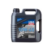 Motorcycle Engine Oill Liqui Moly 10W-40 Basic Street 4... for Model:  