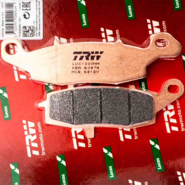 Right Front Brake Pad Lucas TRW Sinter MCB681SV for Kawasaki ER-6F 650 C EX650C 2011