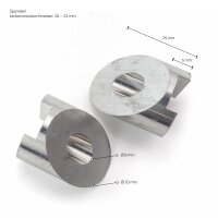 Lever Guard/ Mirror Adapter 20-22 mm sold as a pair for Model:  