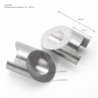 Lever Guard/ Mirror Adapter 16-18 mm sold as a pair for Model:  