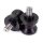 Black Bobbins Swingarm Spools 10 X 1,5mm for KTM Duke 690 R ABS 2017