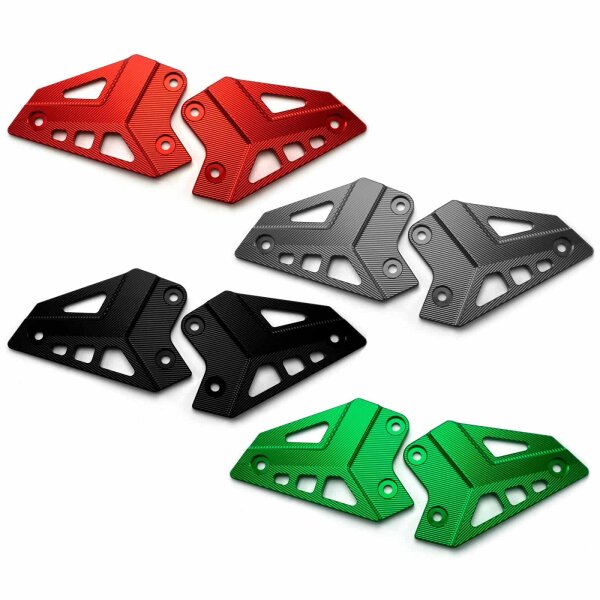 CNC Aluminum footpeg cover for Kawasaki Z 900 ABS ZR900F 2022