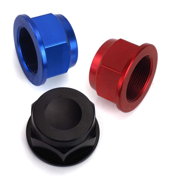 Steering Nut for triple clamp Alu CNC milled M22 for Yamaha FZ6 S2 S Fazer ABS RJ14 2010