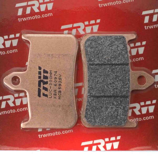 Front Brake Pads Lucas TRW Sinter MCB593SV for Honda CB 1000 F Super Four SC30 1996