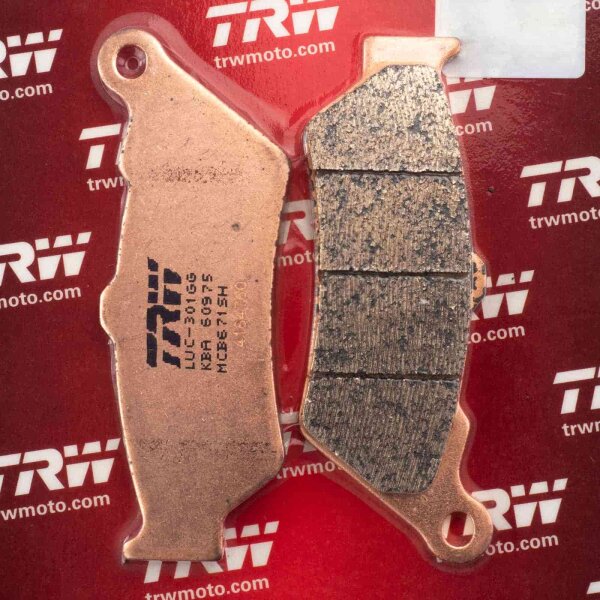 rear Brake Pads Lucas TRW Sinter MCB671SH for Ducati Diavel 1200 Carbon ABS (G1) 2016