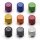 Valve caps Raximo aluminium CNC milled with sealing rubber for Honda CBF 600 N PC43 2009