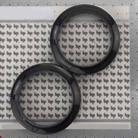 Fork Seal Ring Set 43 mm x 55 mm x 11 mm /14 mm for Model:  
