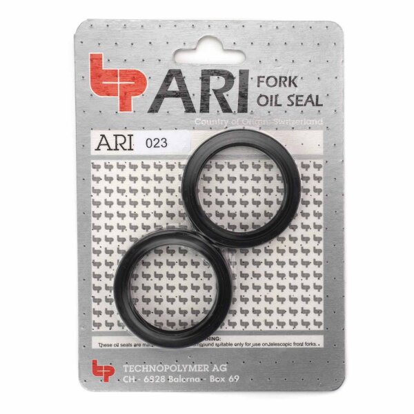 Fork Seal Ring Set 40 mm x 52/52,7 mm x 10/10,5 mm for Aprilia RS 125 Extrema Replica RM 2012