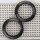 Fork Seal Ring Set 38 mm x 50 mm x 8/9,5 mm for Yamaha XJ 600 SN Diversion 4BR 1991-1997
