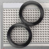 Fork Seal Ring Set 43 mm x 55 mm x 5/12 mm for Model:  Suzuki DR 650 RS RSU SP42B 1990-1991