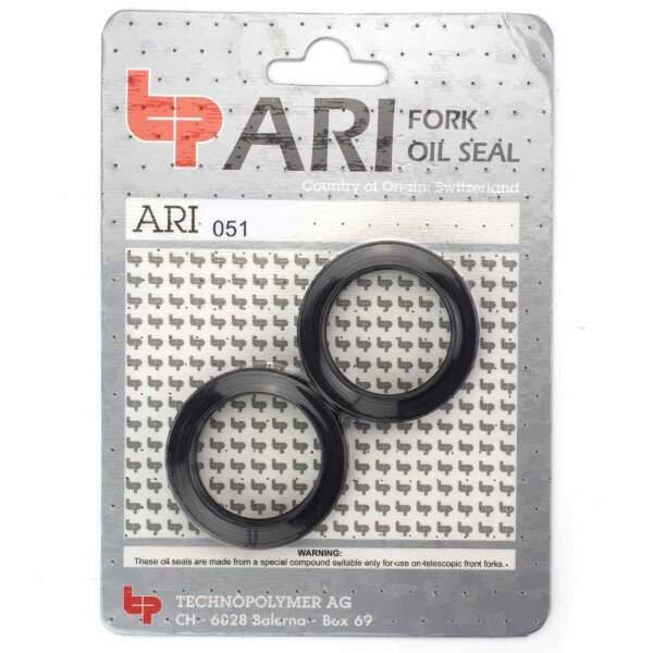 Fork Seal Ring Set 35 mm x 47 mm x 9,5/10,5 mm for Derbi GP1 50 V1 LC 2005-2006