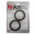 Fork Seal Ring Set 45 mm x 57 mm x 11 mm for Honda VTX 1800 C SC46 2001