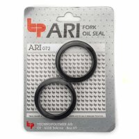 Fork Seal Ring Set 43 mm x 55 mm x 9,5/10,5 mm for Model:  Ducati 1198 R Corse (H7) 2010
