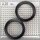 Fork Seal Ring Set 49 mm x 60 mm x 10 mm for Kawasaki ZZR 1400 J Performance Sport ABS ZXT40H 2017