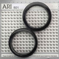 Fork Seal Ring Set 43 mm x 52,7 mm x 9,5/10,3 mm for Model:  KTM LC4 640 Supermoto 1999