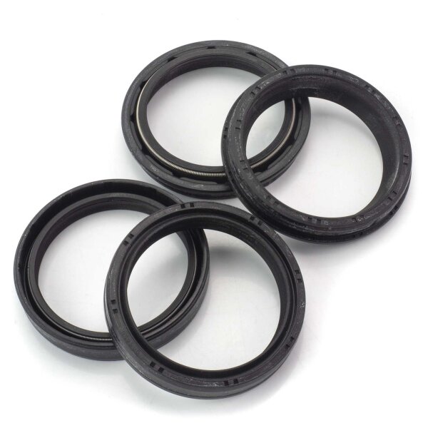 Fork seal ring set with dust cap 47mm x 58mm x10 m for Buell CR 1125 CafeRacer XB3 2009-2010