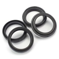 Fork seal ring set with dust cap 46mm x 58mm x9mm for Model:  Yamaha WR 450 F CJ13W 2008