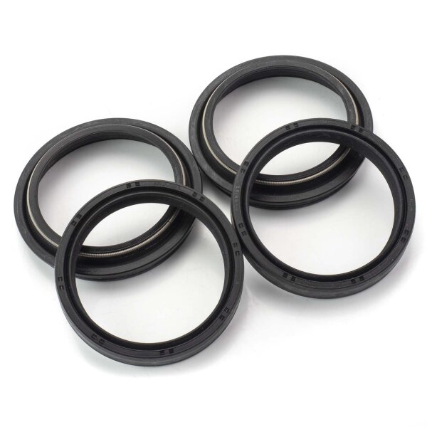Fork seal ring set with dust cap 48mm x 58mm x 9,5 for Husqvarna WR 300 3H 2014
