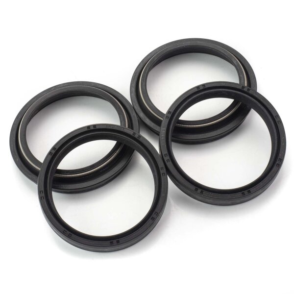 Fork seal ring set with dust cap 48mm x 58mm x 9,5mm for Husqvarna WR 250 3H 2007