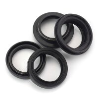 Fork seal ring set with dust cap 36mm x 48mm x 9,5mm for Model:  Yamaha XV 500 SE Special 26R 1983-1984