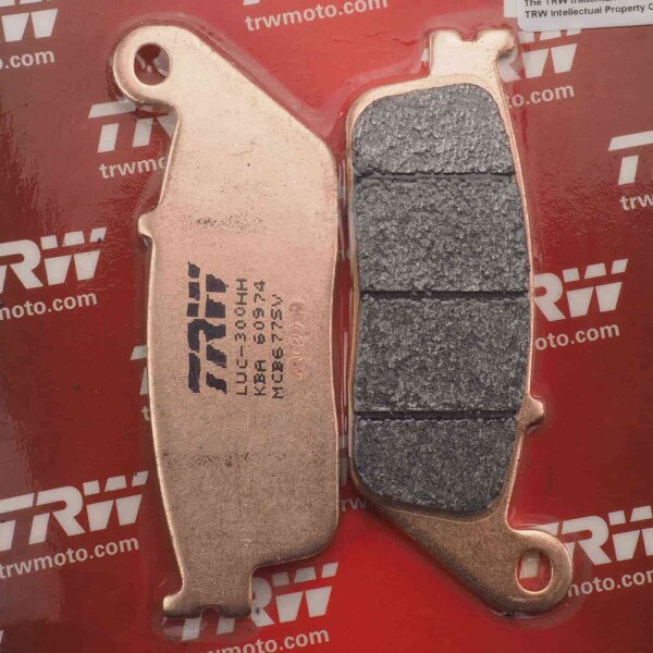 Front brake pad Sinter TRW MCB677SV for Honda CBF 1000 A ABS SC58 2012