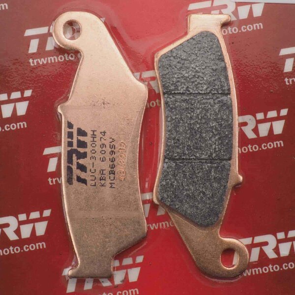 Front brake pad Sinter TRW MCB669SV for Honda XL 700 VA Transalp ABS RD13 2013