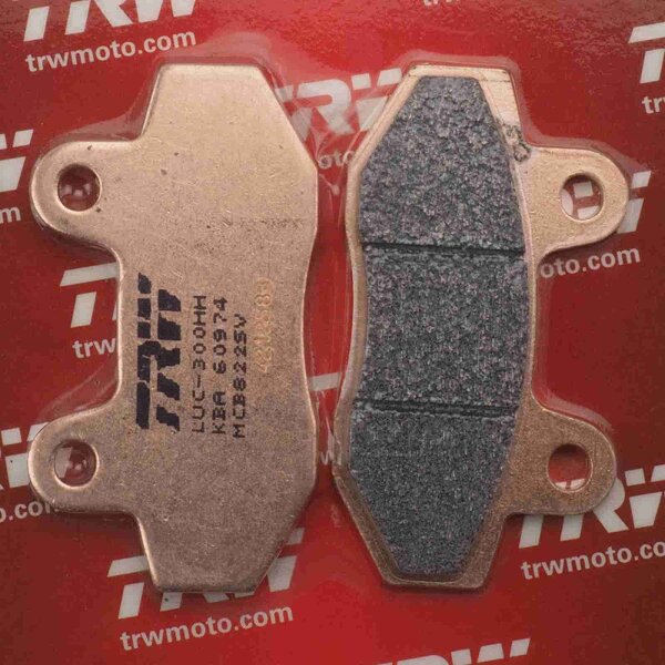 Front Brake Pads Lucas TRW Sinter MCB822SV for Beeline Pista 50 2016