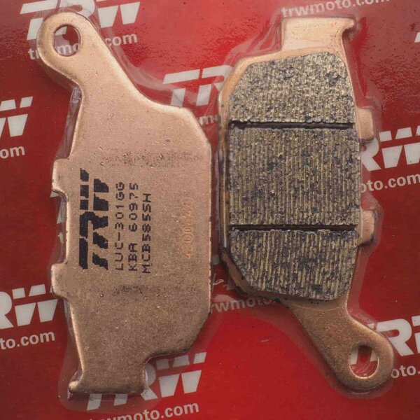 Brake pads rear Lucas TRW Sinter MCB585SH for Triumph Daytona 675 D67LC 2012