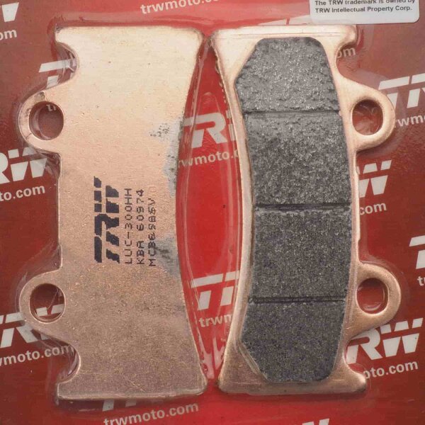 Front Brake Pads Lucas TRW Sinter MCB656SV for Yamaha FZR 1000 Genesis Exup 3LE 1992