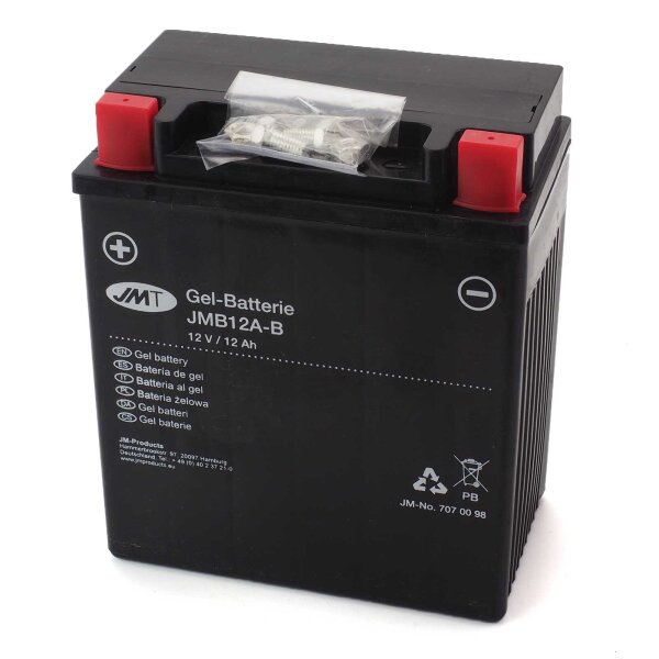 Gel Battery YB12A-B / JMB12A-B for Honda XL 600 V Transalp PD10 2000