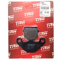 Rear brake pads TRW Lucas MCB519 for Model:  Derbi Senda 50 R DRD X Treme 2012-2017