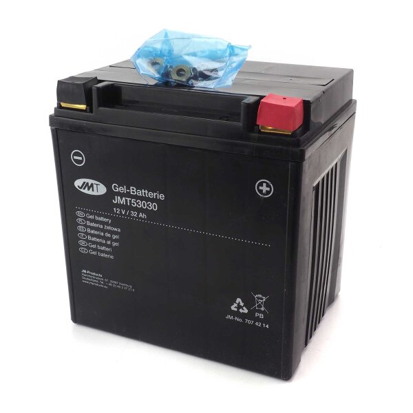 Gel Battery  53030 / JMT53030 for BMW R 100 RS/2 Monolever (247) 1986