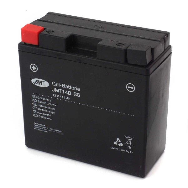 Gel Battery YT14B-BS / JMT14B-BS for Yamaha XJR 1300 RP06 2002-2003