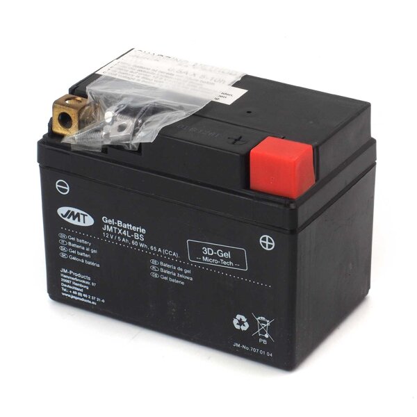 Gel Battery YTX4L-BS / JMTX4L-BS for Adly AirTec SSII 50 LC 2009-2011