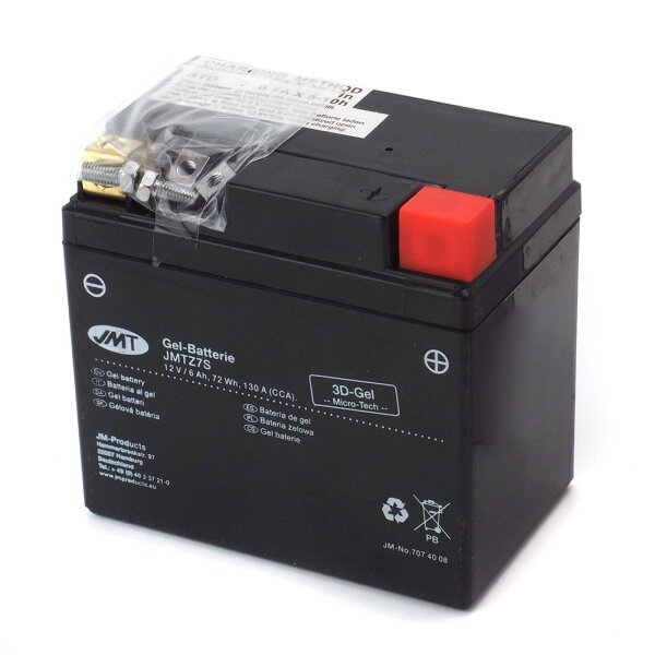 Gel Battery YTZ7S / JMTZ7S for BMW HP4 1000 ABS (K10/K42) 2015