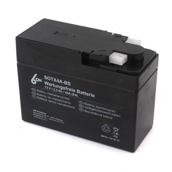 Gel Battery YTR4A-BS / JMTR4A-BS for Honda SFX 50 1996-2000
