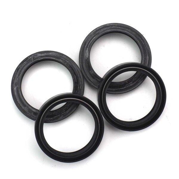 Fork seal ring set with dust cap 43 mm x 54 mm x11 for Aprilia SMV 750 Dorsoduro ABS SM 2010