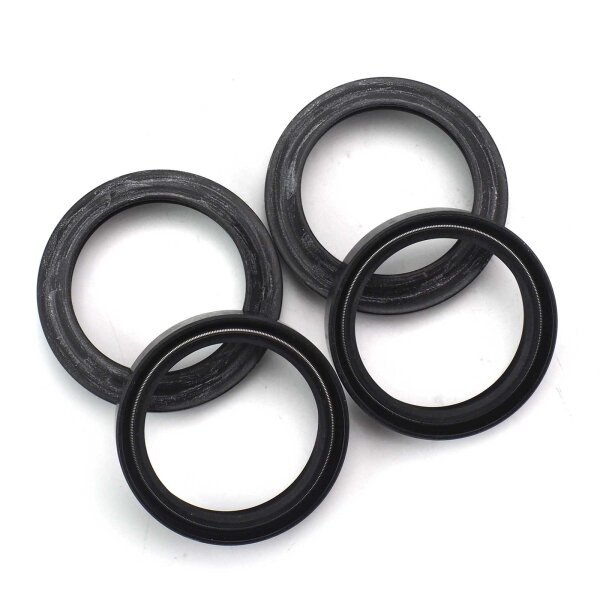 Fork seal ring set with dust cap 43 mm x 54 mm x11 mm for Aprilia SMV 750 Dorsoduro ABS SM 2017